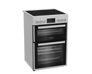 Blomberg HKRN651W 60cm Double Oven Electric Cooker With Vitroceramic Hob White Clearance