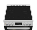 Blomberg HKRN651W 60cm Double Oven Electric Cooker With Vitroceramic Hob White Clearance