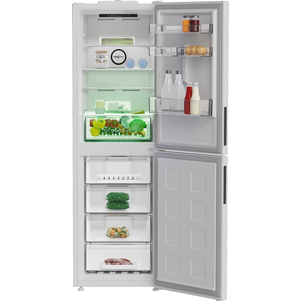Blomberg KND24692V Freestanding Aeroactive Total No Frost Fridge Freezer with Vitamin Care+ White - CLEARANCE