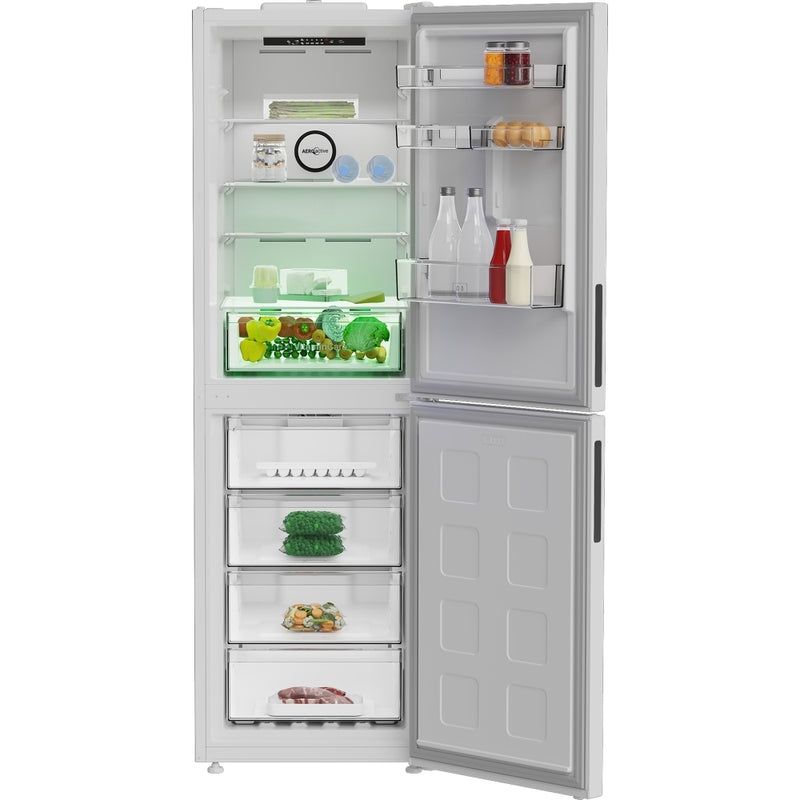 Blomberg KND24692V Freestanding Aeroactive Total No Frost Fridge Freezer with Vitamin Care+ White - CLEARANCE