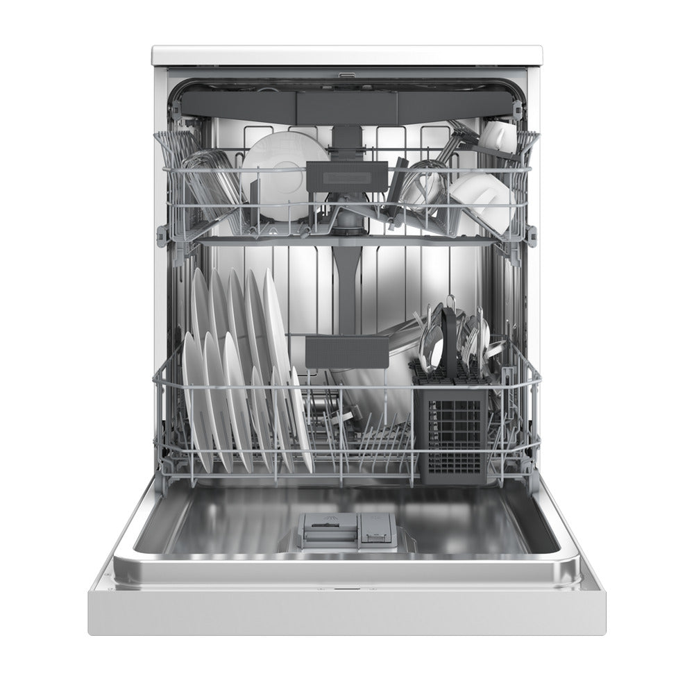 Blomberg LDF53400W Freestanding Full Size Dishwasher 15 Place Settings White