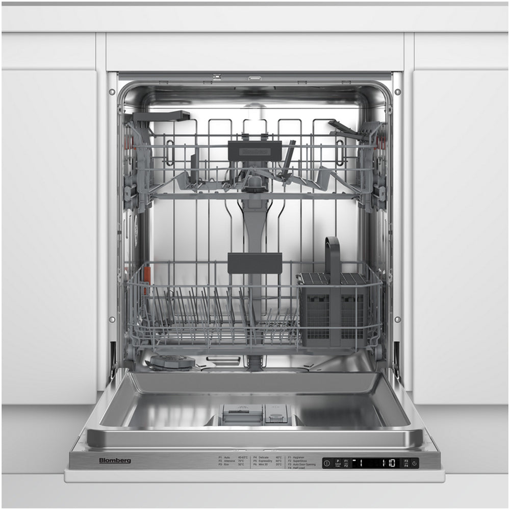 Blomberg LDV42420 Integrated Full Size Dishwasher with SuperGloss Fixed Hinge 14 Place Settings