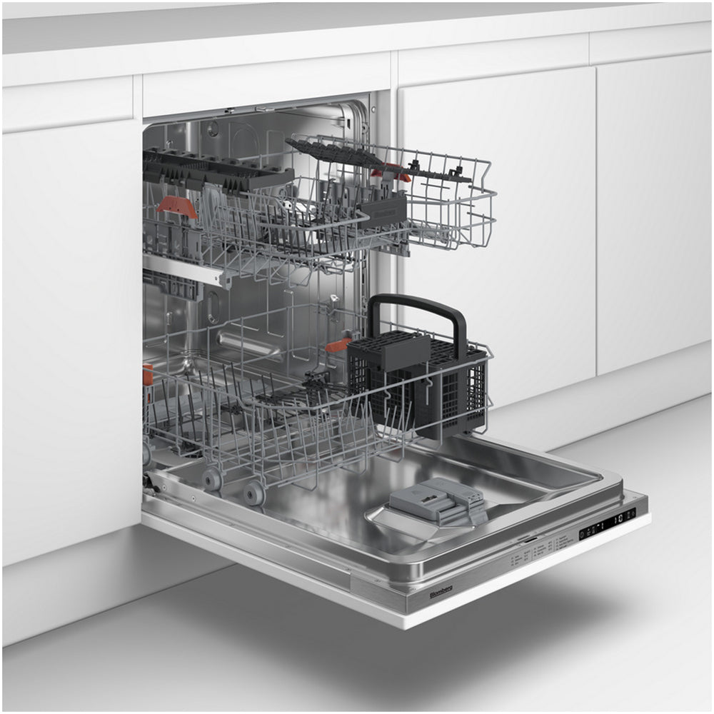 Blomberg LDV42420 Integrated Full Size Dishwasher with SuperGloss Fixed Hinge 14 Place Settings