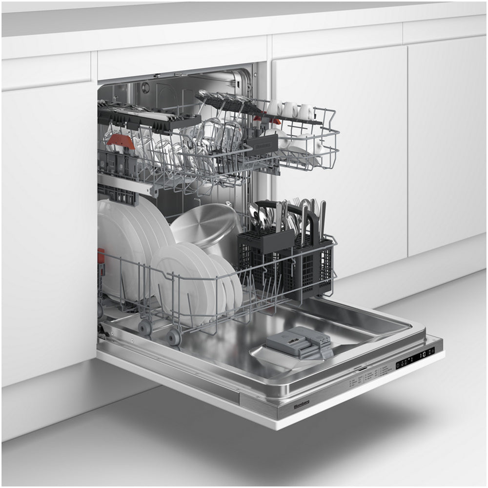 Blomberg LDV42420 Integrated Full Size Dishwasher with SuperGloss Fixed Hinge 14 Place Settings