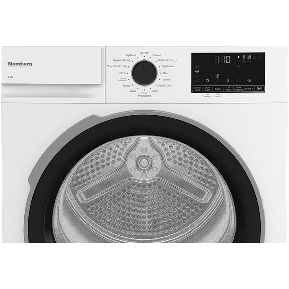 Blomberg LTA19321W Freestanding 9kg Heat Pump Tumble Dryer White Clearance