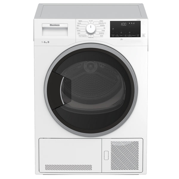 Blomberg LTK38020W 8kg Condenser Tumble Dryer White