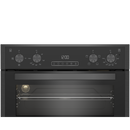 Blomberg RODN9202DX Built In Electric Double Oven Dark Steel