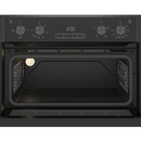 Blomberg RODN9202DX Built In Electric Double Oven Dark Steel