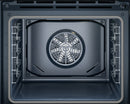 Blomberg ROEN8232WBP 72L AeroChef Built In Electric Single Oven Black