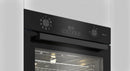 Blomberg ROEN8232WBP 72L AeroChef Built In Electric Single Oven Black