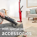 Bosch Flexxo Gen2 Series 4 ProAnimal 2 in 1 BBH3ZOOGB Cordless Vacuum Cleaner Red - Clearance