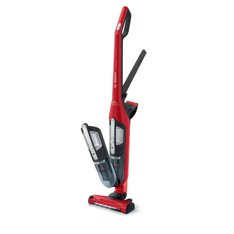Bosch Flexxo Gen2 Series 4 ProAnimal 2 in 1 BBH3ZOOGB Cordless Vacuum Cleaner up to 55 Minutes Run Time - Red