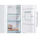 Bosch GSN36VWEPG Series 4 186cm High Freestanding Frost Free Upright Freezer White