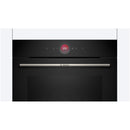 Bosch HBG7341B1B 60cm Series 8 Catalyic Electric Built in Single Oven with Air Fry Function in Black