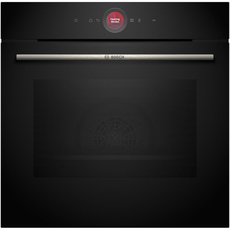Bosch HBG7341B1B 60cm Series 8 Catalyic Electric Built in Single Oven with Air Fry Function in Black
