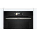 Bosch HBG7784B1 60cm Series 8 Pyrolytic Electric Built in Single Oven With Air Fry Function In Black