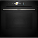 Bosch HBG7784B1 60cm Series 8 Pyrolytic Electric Built in Single Oven With Air Fry Function In Black