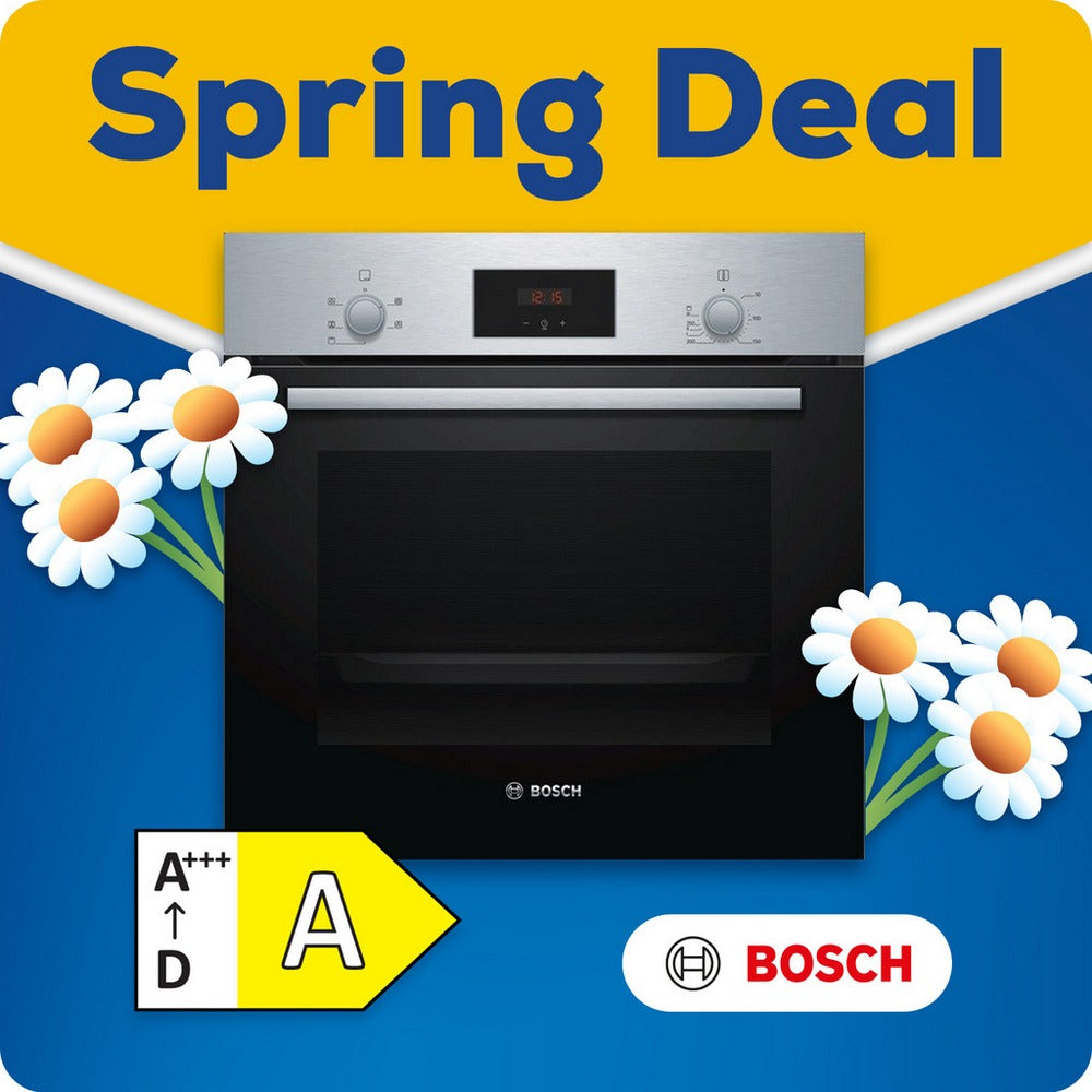 Bosch HHF113BR0B Electric Single Oven Stainless Steel Stainless Steel