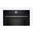Bosch HMG7764B1B Series 8 Pyrolytic Electric Built in Single Oven with Microwave and Air Fry Function in Black