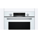 Bosch HQA534BW3B Series 4 71L Built-In Electric Single Oven White - A+ Rated