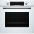 Bosch HQA534BW3B Series 4 71L Built-In Electric Single Oven White - A+ Rated