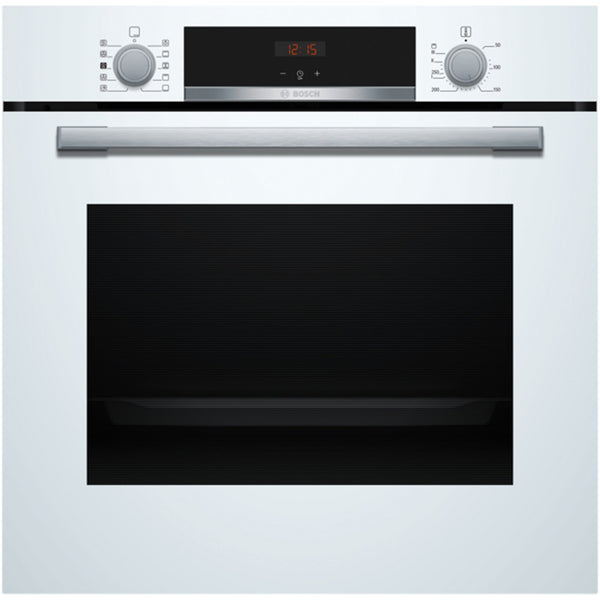 Bosch HQA534BW3B Series 4 71L Built-In Electric Single Oven White - A+ Rated