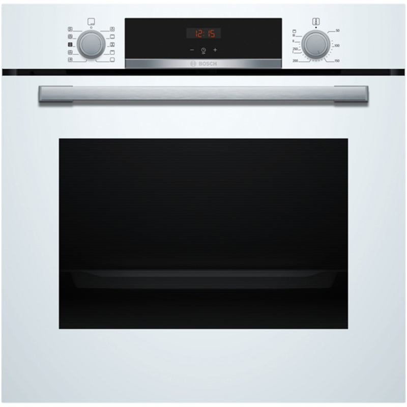 Bosch HQA534BW3B Series 4 71L Built-In Electric Single Oven White - A+ Rated