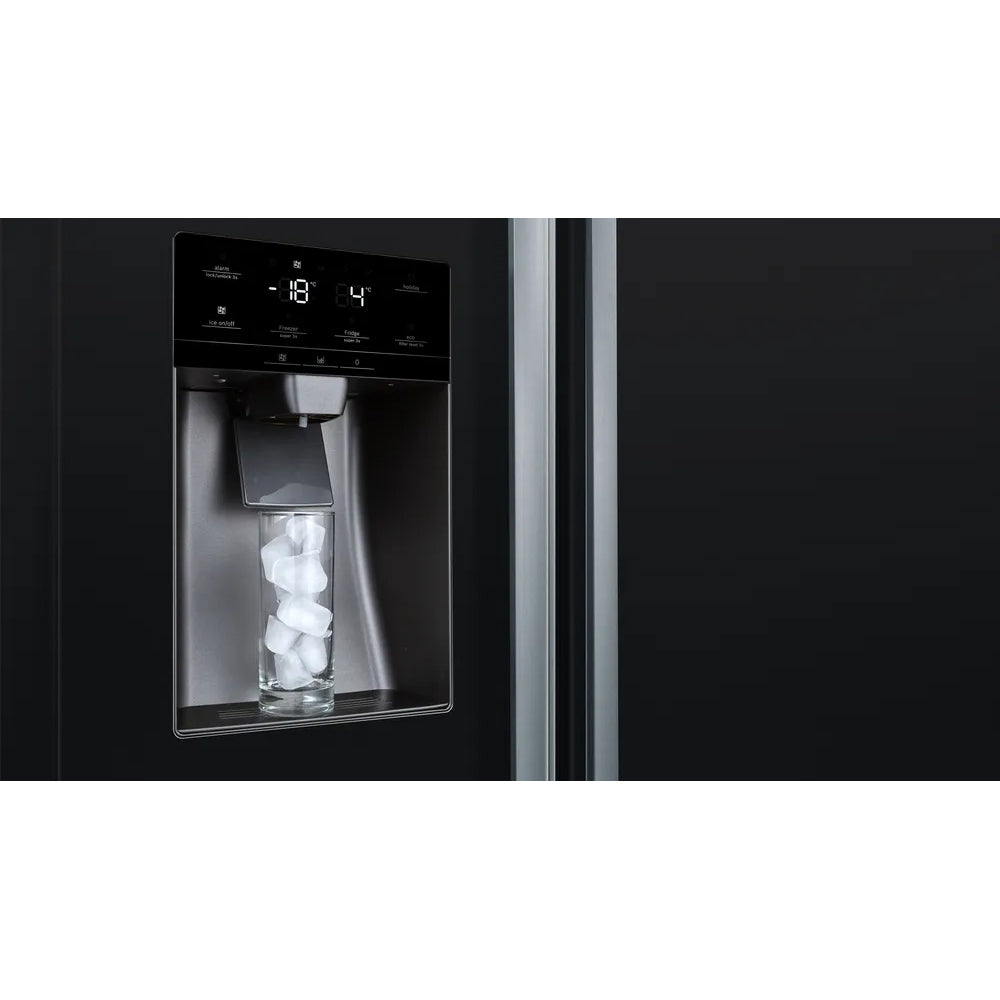Bosch KAD93ABEP Series 6 American Side By Side Total No Frost Fridge Freezer Black