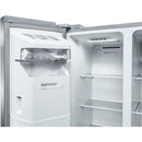 Bosch KAD93AIERG Series 6 Plumbed American Fridge Freezer Stainless Steel - E Rated Stainless Steel