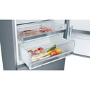 Bosch KGE49AICAG Series 6 Freestanding Low Frost Fridge Freezer - C Energy Rated