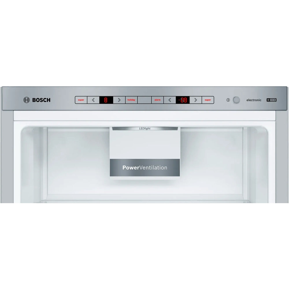 Bosch KGE49AICAG Series 6 Freestanding Low Frost Fridge Freezer - C Energy Rated