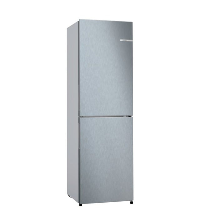 Bosch KGN27NLEAG Series 2 Frost Free Fridge Freezer Silver Silver