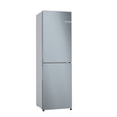 Bosch KGN27NLEAG Series 2 Frost Free Fridge Freezer Silver Silver