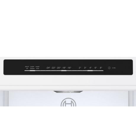 Bosch KGN362LDFG Series 4 Freestanding Frost Free Fridge Freezer Inox