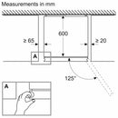 Bosch KGN392LAFG Series 4 Freestanding Fridge Freezer 60cm No Frost Stainless Steel