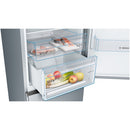 Bosch KGN392LEBG 60cm Series 4 Total No Frost Fridge Freezer Stainless Steel