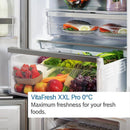 Bosch KGN39AWCTG Series 6 Freestanding Frost Free Fridge Freezer White - C Rated White
