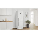 Bosch KGN39AWCTG Series 6 Freestanding Frost Free Fridge Freezer White - C Rated White