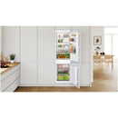 Bosch KIN86NFE0G Series 2 Fully Integrated 60/40 Fridge Freezer Frost Free White - E Rated