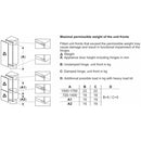 Bosch KIN86NFE0G Series 2 Fully Integrated 60/40 Fridge Freezer Frost Free White - E Rated