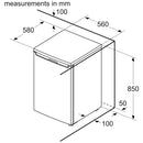 Bosch KTL15NWEAG Series 2 Freestanding Fridge With Icebox White - E Rated