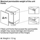 Bosch KUL22VFD0G Series 4 Fully Integrated Fridge With Icebox - D Rated