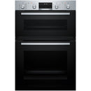 Bosch MBA578BS7B Series 6 Built-In Electric Double Oven Stainless Steel - A Rated