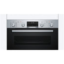Bosch MBA578BS7B Series 6 Built-In Electric Double Oven Stainless Steel - A Rated
