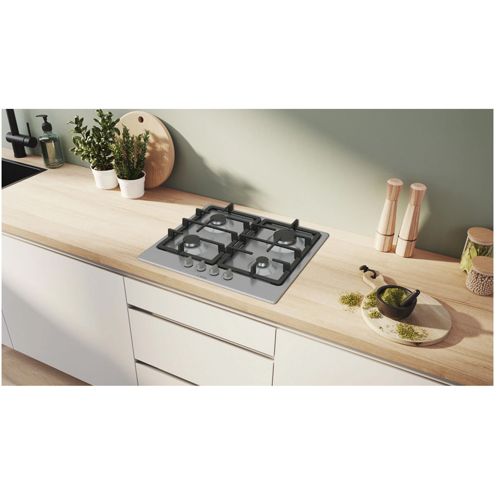 Bosch PGP6B5K90 Series 4 60cm Gas Hob Stainless steel