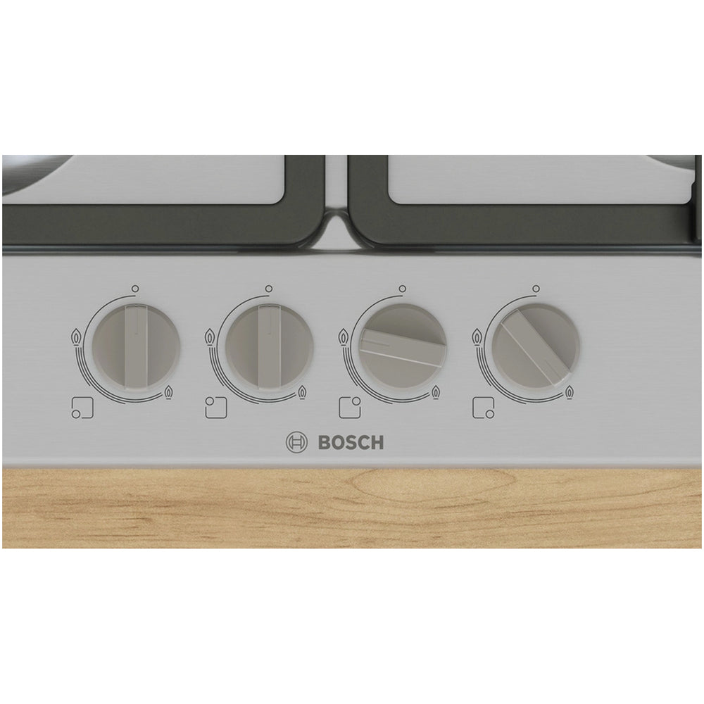 Bosch PGP6B5K90 Series 4 60cm Gas Hob Stainless steel