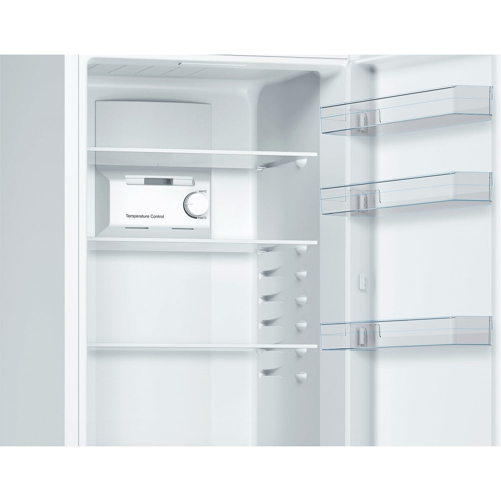 Bosch Series 2 KGN36NWEAG 186cm Freestanding Frost Free Fridge Freezer White - E Rated