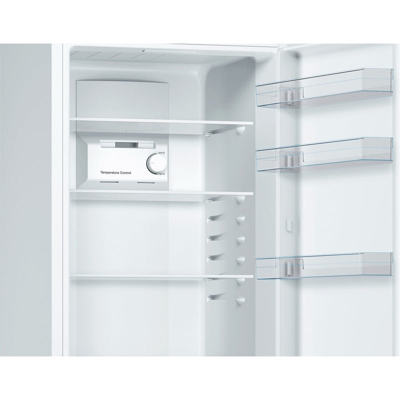 Bosch Series 2 KGN36NWEAG 186cm Freestanding Frost Free Fridge Freezer White - E Rated