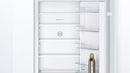 Bosch Series 2 KIV87NSE0G Low Frost Built In Fridge Freezer With Sliding Hinge White