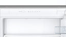 Bosch Series 2 KIV87NSE0G Low Frost Built In Fridge Freezer With Sliding Hinge White